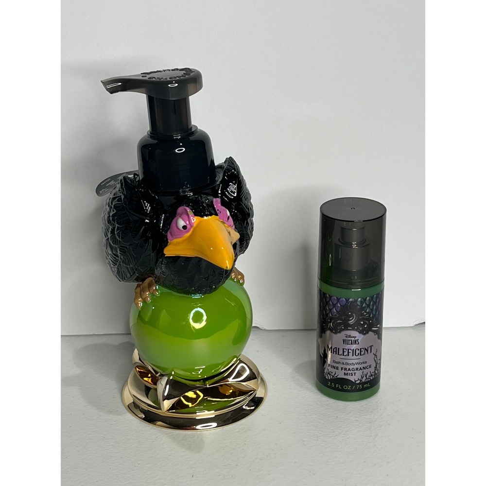 Bath & Body Works Disney Villains Maleficent Raven Foam Hand Soap Dispenser MIST